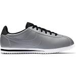 Nike Cortez Premium Unisex Schuhe in Silber Leder 905469-001