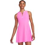 Pinke Sportliche Ärmellose Nike Damenkleider aus Polyester Größe XL 