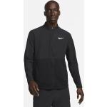 Schwarze Sportliche Nike Herrenjacken mit Reißverschluss aus Polyester Größe XL 