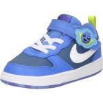 Marineblaue Nike Court Borough Kinderschuhe mit Klettverschluss Größe 25 