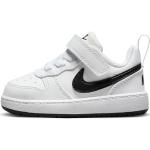 Schwarze Nike Court Borough Low Sneaker für Kinder Größe 23,5 