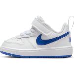 Blaue Nike Court Borough Low Sneaker für Kinder Größe 21 