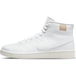 Weiße Nike Court Royale Damensneaker & Damenturnschuhe aus Leder Größe 40,5 