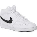 Weiße Nike Court Vision High Top Sneaker & Sneaker Boots in Normalweite aus Textil für Herren Größe 49,5 