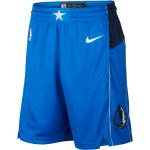 Blaue Nike Icon Dallas Mavericks Herrenshorts Größe L 