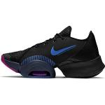 Nike Damen Air Zoom Superrep 2 Gymnastics Shoe, Black/Cyber-Red Plum-Sapphire-Thunder Blue-Hyper Violet, 42.5 EU