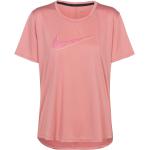 Nike Damen Dri-Fit Swoosh Laufshirt Trainingsshirt rosa M