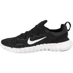 Nike Damen Free Run 5.0 Road Running Shoe, Black/White-Dark Smoke Grey, 36 EU