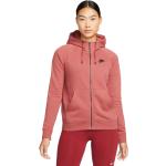 Reduzierte Nike Essentials Zip Hoodies & Sweatjacken aus Baumwolle für Damen Größe S 