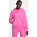 Reduzierte Pinke Oversize Nike Damenhoodies & Damenkapuzenpullover aus Baumwolle Größe XS 