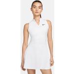 Weiße Nike V-Ausschnitt Damenkleider Größe L 