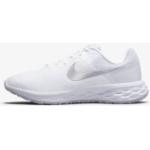 Weiße Nike Revolution 6 Damenlaufschuhe Größe 38,5 