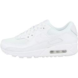 Nike Damen Nike Air Max 90 Women's Shoe sneakers, Weiß White White White Wolf Grey, 41 EU