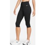 Nike Dri-Fit One Luxe Mid-Rise All Over Print Tight Damen Schwarz