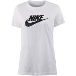 Weiße Nike Essentials T-Shirts für Damen Größe M 