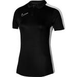 Reduzierte Schwarze Nike Academy Damenpoloshirts & Damenpolohemden aus Polyester Größe XL 