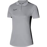 Reduzierte Graue Nike Academy Damenpoloshirts & Damenpolohemden aus Polyester Größe L 
