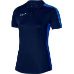 Reduzierte Royalblaue Nike Academy Damenpoloshirts & Damenpolohemden aus Polyester Größe L 