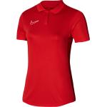 Reduzierte Rote Nike Academy Damenpoloshirts & Damenpolohemden aus Polyester Größe XS 