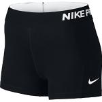 Nike Damen Pro 3" Cool Shorts, Schwarz (schwarz/weiß), L