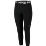 Nike Damen Pro 365 3/4 Tight Damen - Schwarz, Weiß S schwarz