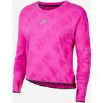 Pinke Nike Wintermode für Damen Größe L für den für den Herbst 