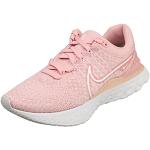 Pinke Nike React Infinity Run Flyknit 3 Joggingschuhe & Runningschuhe für Damen Größe 39 