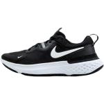 Nike React Miler Running Shoe, Black/White-Dark Gr