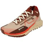 Taupefarbene Nike Pegasus Trail 4 Gore Tex Joggingschuhe & Runningschuhe aus Kunstleder atmungsaktiv für Damen Größe 40 