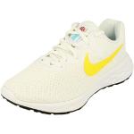 Nike Damen Revolution 6 NN Running Trainers DC3729 Sneakers Schuhe (UK 3.5 US 6 EU 36.5, White Opti Yellow Black 105)