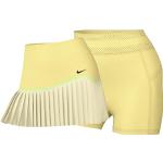 Nike Damen Röcke W Nk Df Advtg Skrt Shrt PLD, Soft Yellow/Soft Yellow/Black, FD6532-722, XL