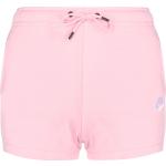 Nike Damen Short NSW Essential French Terry Shorts CJ2158-631 Pink Glaze/White