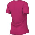 Lila Nike Essentials T-Shirts aus Baumwolle für Damen Größe S 