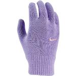 Nike Damen Swoosh Knit 2.0 Winter Handschuhe, Violett, S/M EU