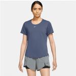 Blaue Sportliche Nike Dri-Fit T-Shirts für Damen Größe M 