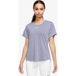 NIKE Damen T-Shirt DRI-FIT INDIGO HAZE/WHITE S (0196156860893)