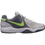 Graue Nike Zoom Tennisschuhe aus Leder leicht für Damen Größe 41 