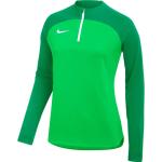 Reduzierte Grüne Nike Academy Damensweatshirts aus Polyester Größe L 