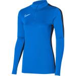 Reduzierte Royalblaue Nike Academy Damensweatshirts aus Polyester Größe S 