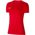 Rote Kurzärmelige Nike Park VII T-Shirts aus Jersey für Damen Größe XL 