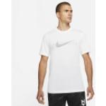 Weiße Nike Pro T-Shirts für Herren Größe L 