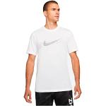 Weiße Nike Pro T-Shirts für Herren Größe S 