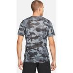 Graue Camouflage Nike T-Shirts für Herren Größe M 