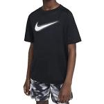 Schwarze Nike Kinder T-Shirts für Jungen Größe 158 