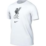 Weiße Nike FC Liverpool T-Shirts aus Baumwolle für Herren Größe L 
