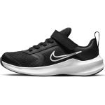 Schwarze Nike Downshifter Joggingschuhe & Runningschuhe mit Riemchen aus Leder leicht für Herren Größe 31 