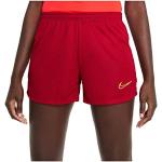 Rote Nike Academy Damenshorts Größe M 