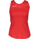Rote Nike Academy Tank-Tops für Damen Größe XS für den für den Sommer 