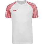 Nike Dri-Fit Academy Kinder Fußballtrikot weiß / rot