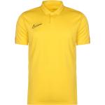 Gelbe Nike Academy Herrenpoloshirts & Herrenpolohemden Größe L 